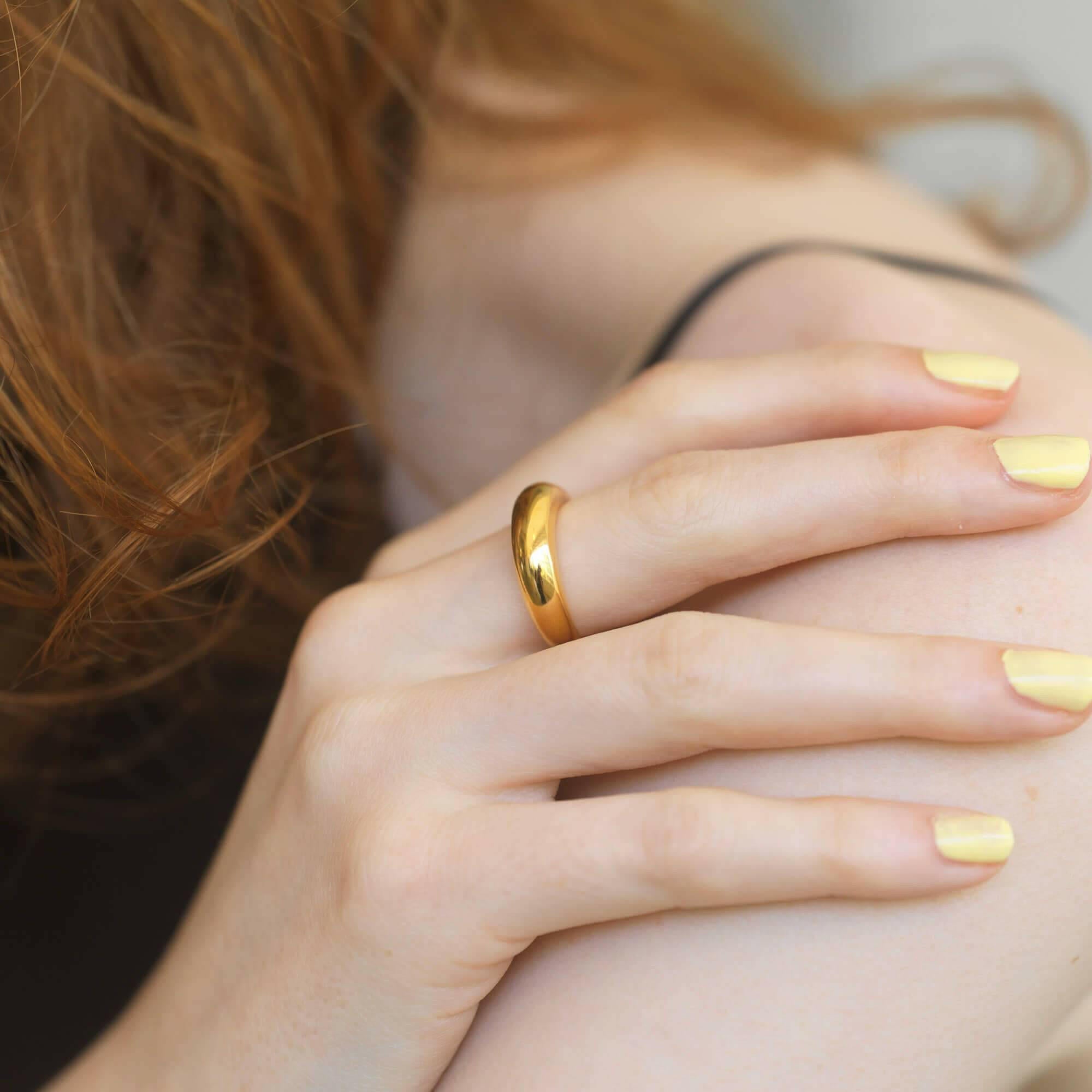 エクリプスリング M 指輪 おしゃれ 人差し指 人気 シンプル つけっぱなし 錆びない シルバー925 18金 K18コーティング メンズ レディース ペア リング シルバーアクセサリーブランド 重ね付け