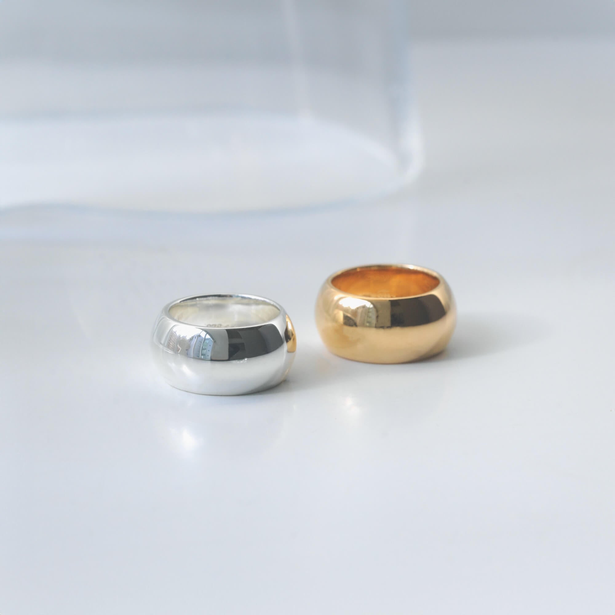 アルノーリング 指輪 おしゃれ 人差し指 人気 シンプル つけっぱなし 錆びない シルバー925 18金 K18コーティング メンズ レディース ペア リング シルバーアクセサリーブランド ピンキー リング