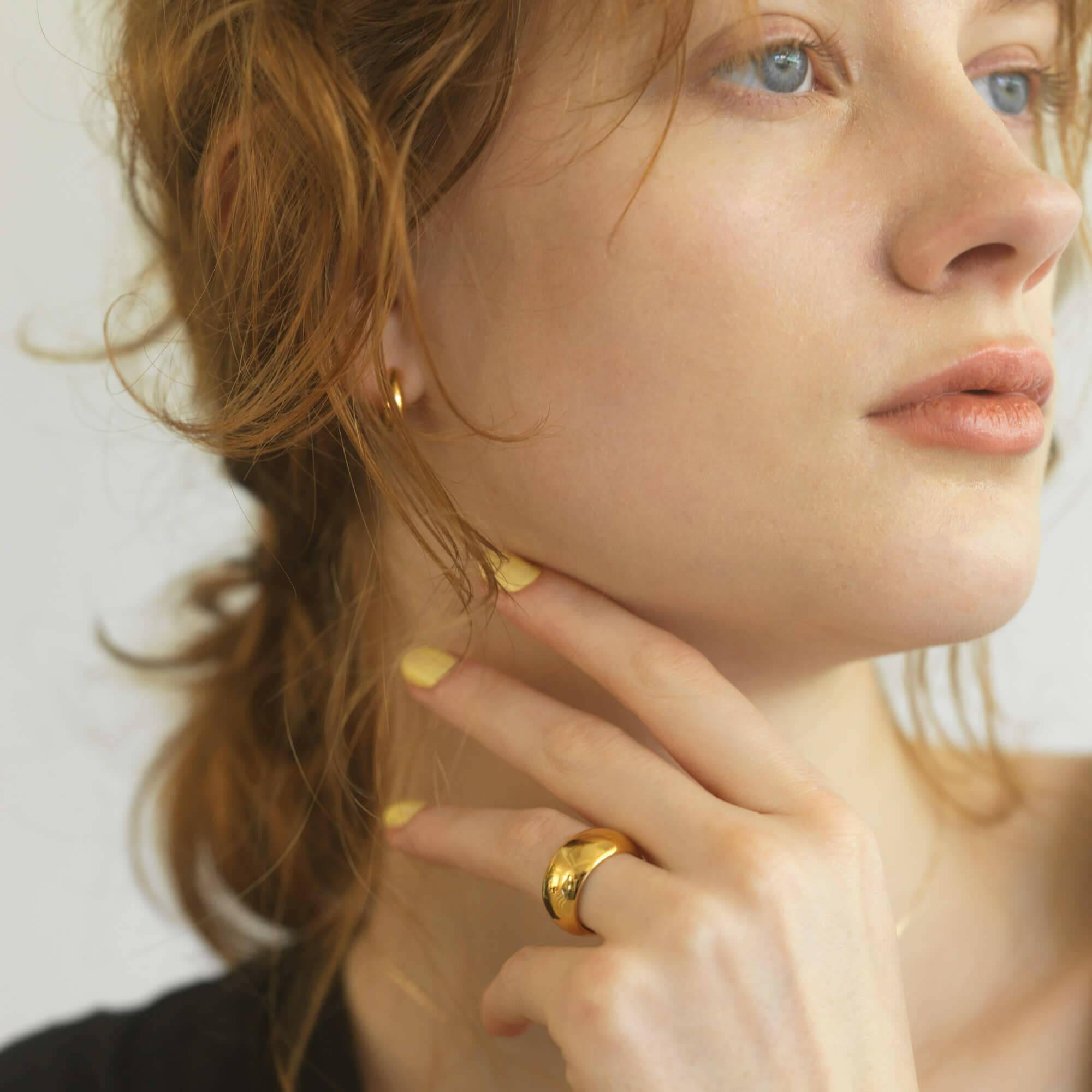 アルノーリング 指輪 おしゃれ 人差し指 人気 シンプル つけっぱなし 錆びない シルバー925 18金 K18コーティング メンズ レディース ペア リング シルバーアクセサリーブランド ピンキー リング