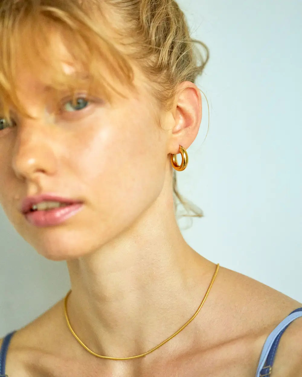 Round snake necklace