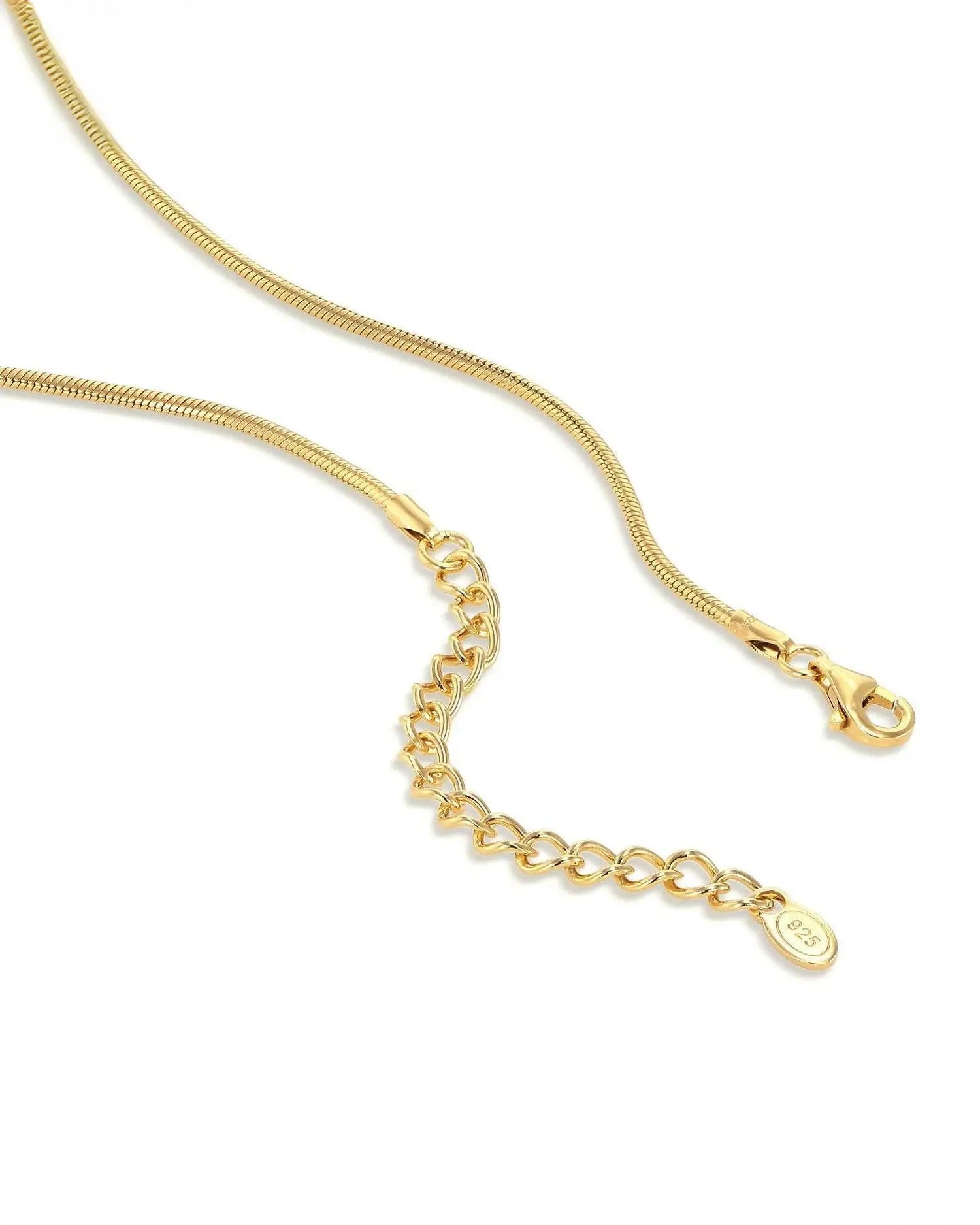 Round snake necklace