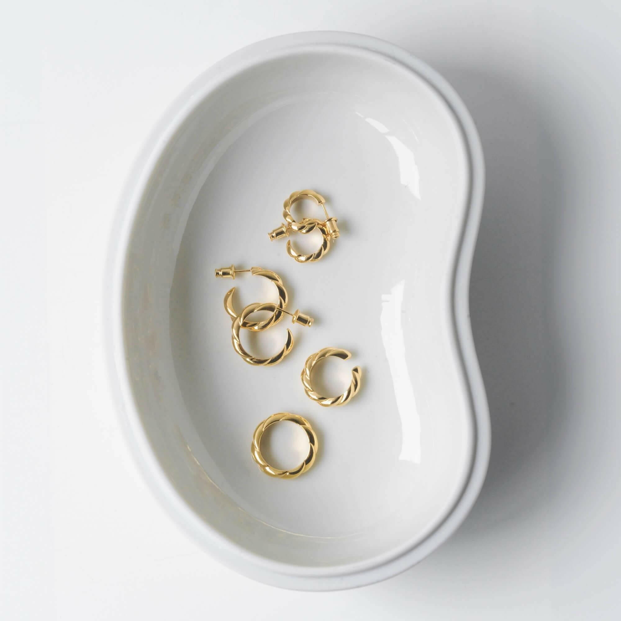 ウェーブイヤーカフ メンズ レディース 男性 女性 シルバー925 人気 片耳 大ぶり シルバージュエリーブランド