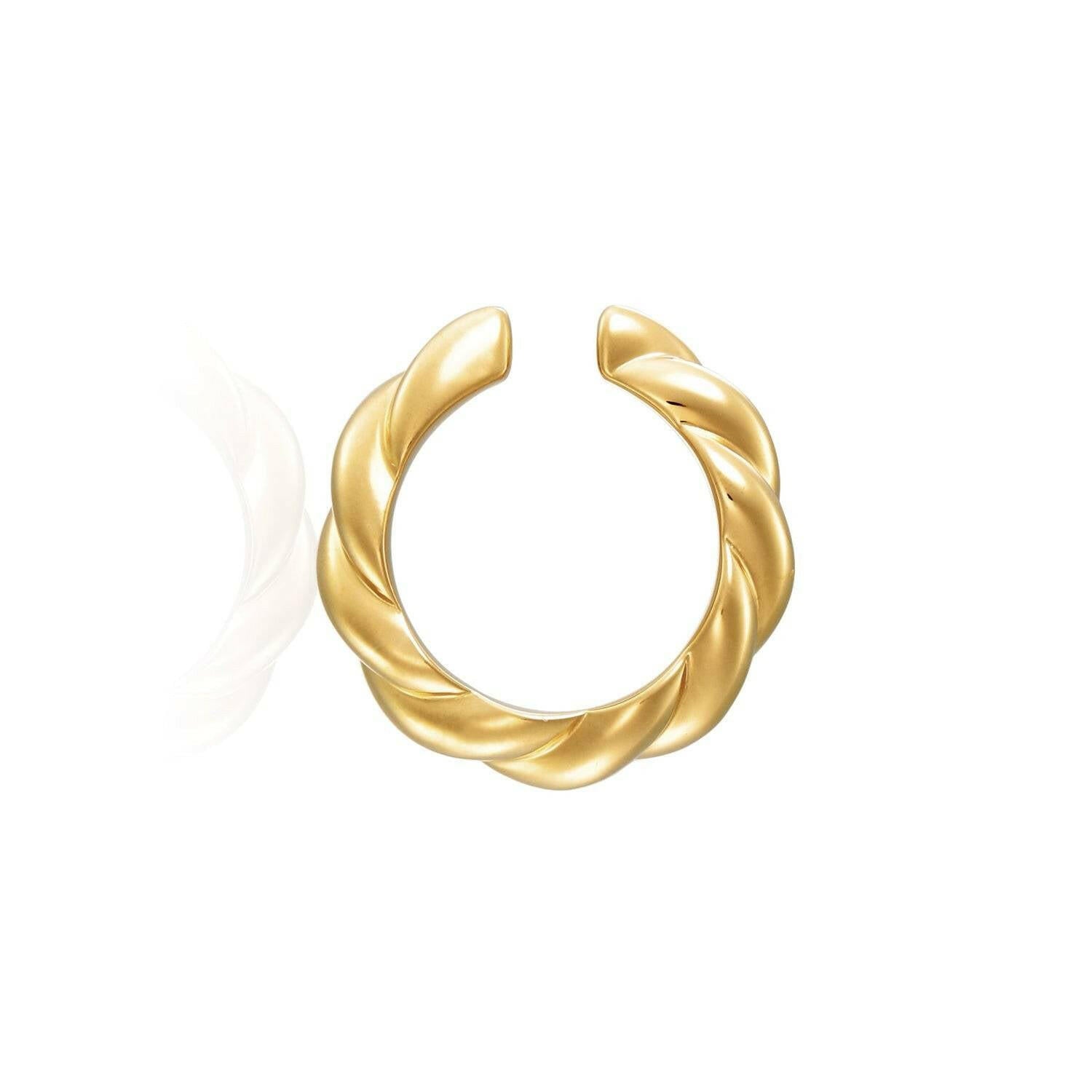 ウェーブイヤーカフ メンズ レディース 男性 女性 シルバー925 人気 片耳 大ぶり シルバージュエリーブランド