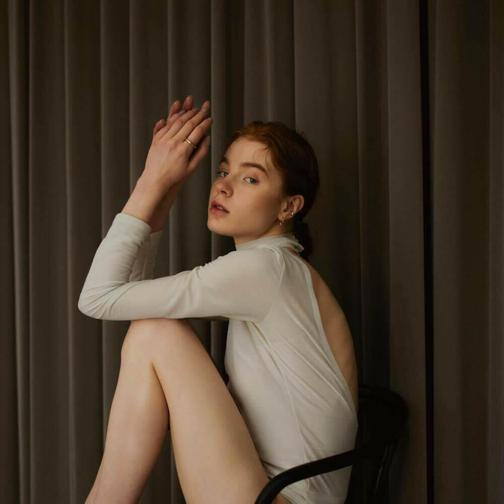 10Kゴールド アコヤパールピアス.