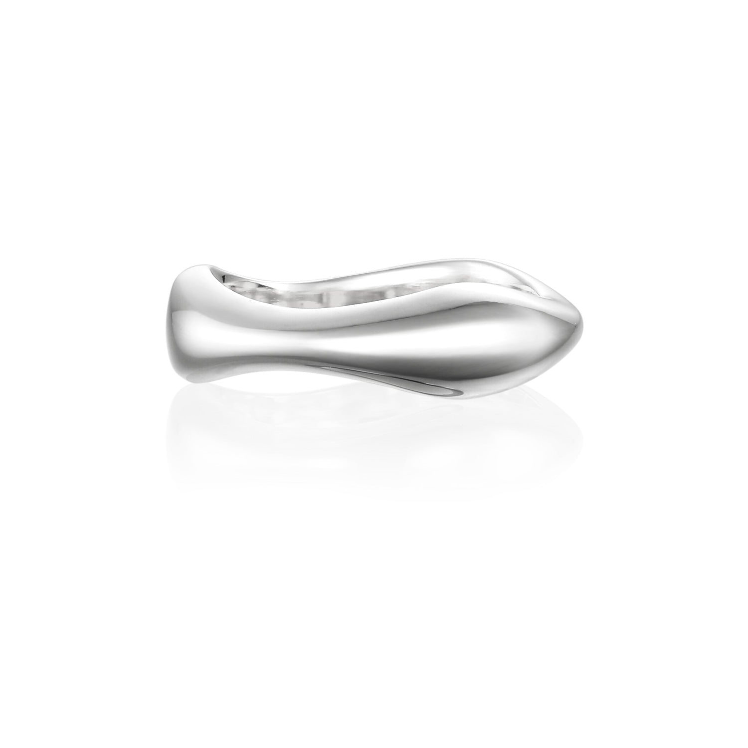 Smooth Wave ring