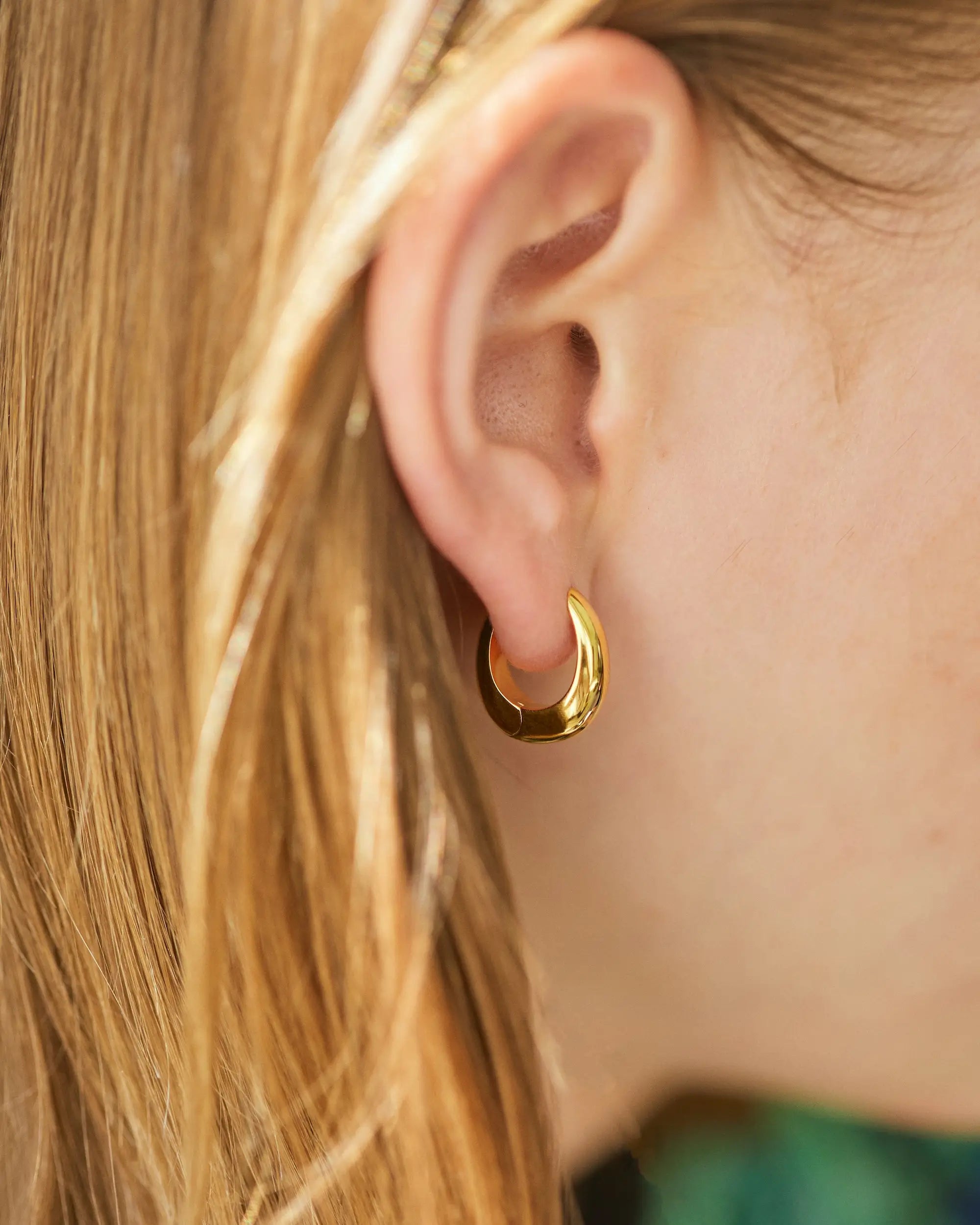 ヒンジドフープピアス l シルバーアクセサリーブランド Aletta Jewelry