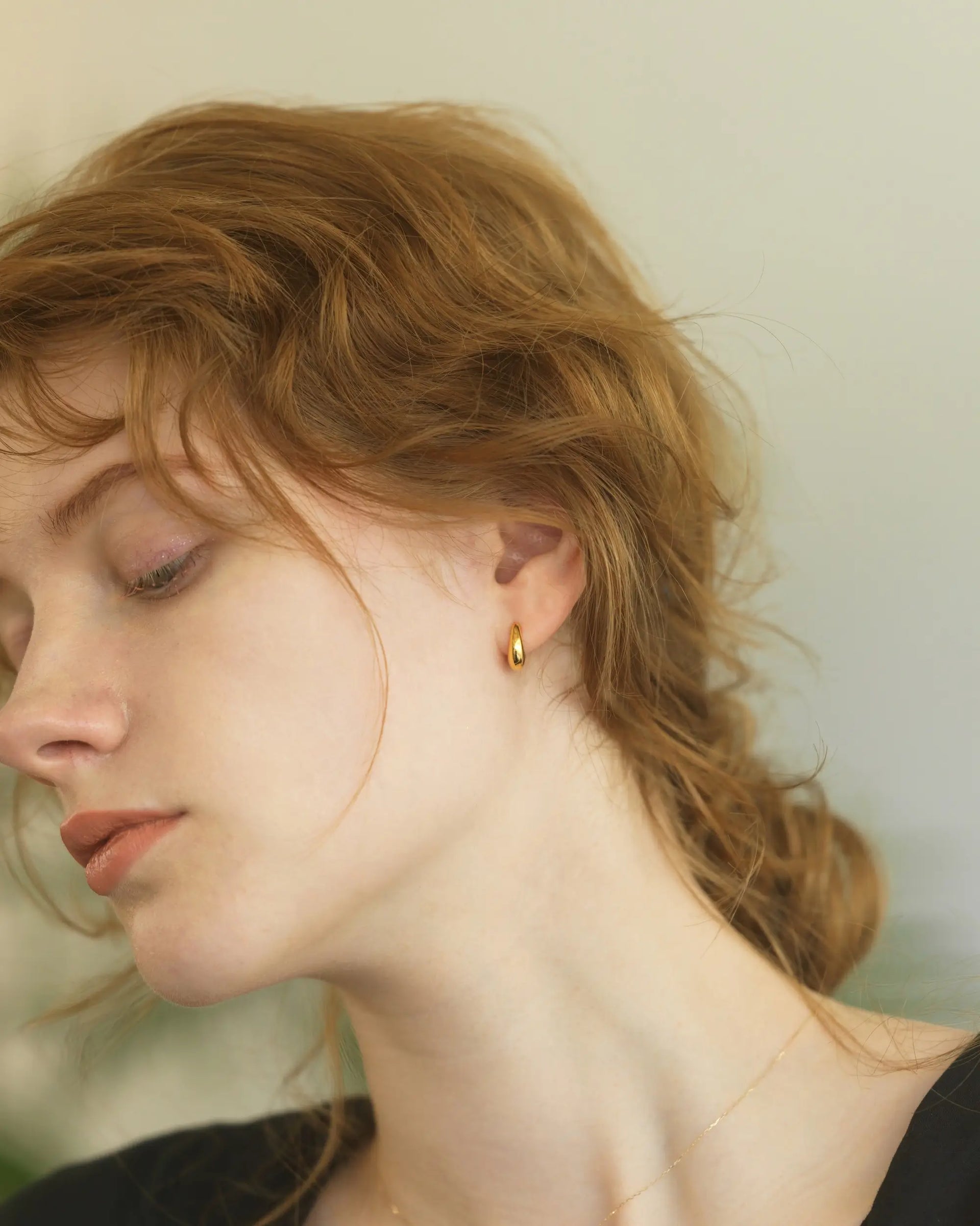 ヒンジドフープピアス S l シルバーアクセサリーブランド Aletta