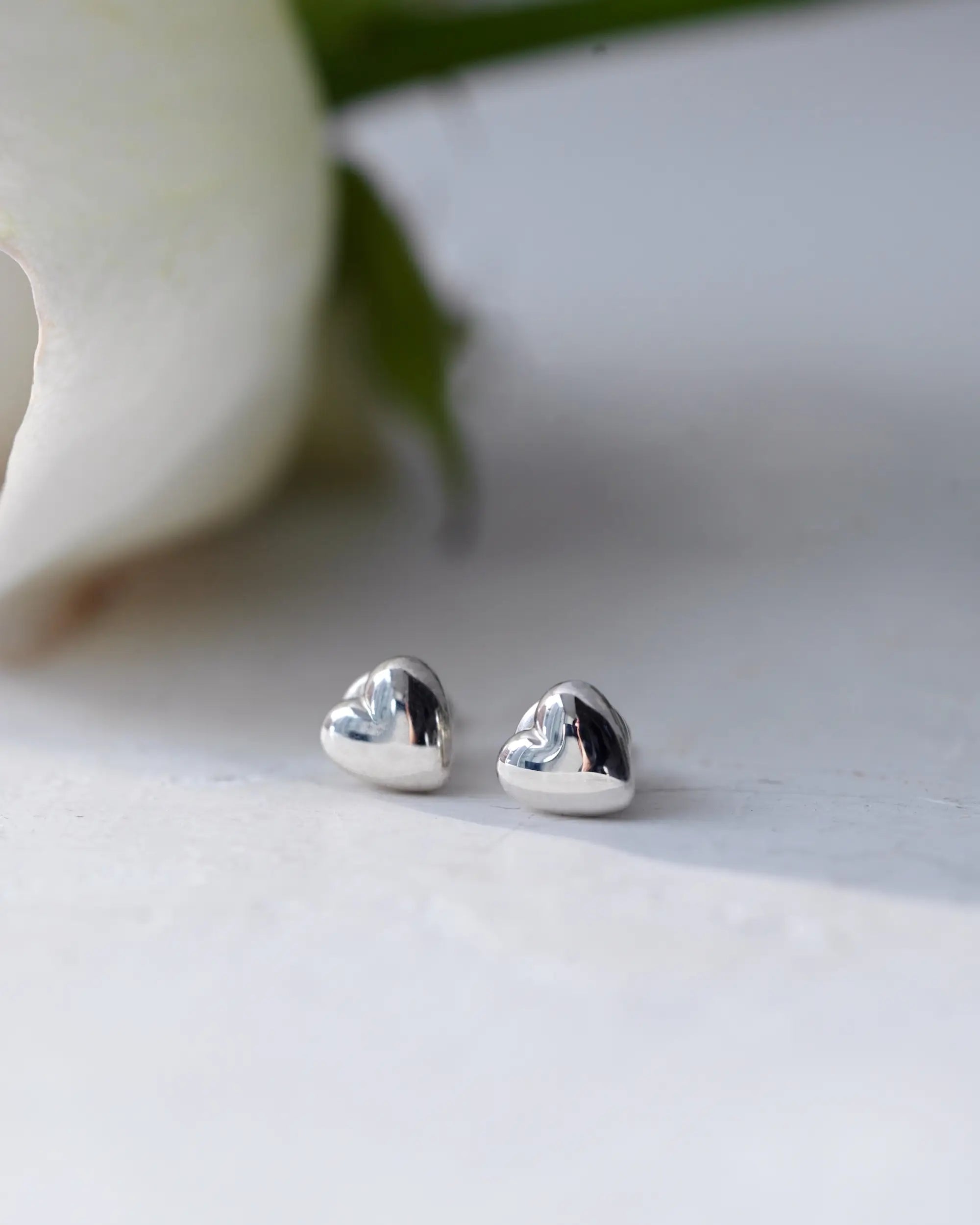 オープンハートピアス シルバー ペア | つけっぱなしOKな金属アレルギー対応のシルバー925ピアス