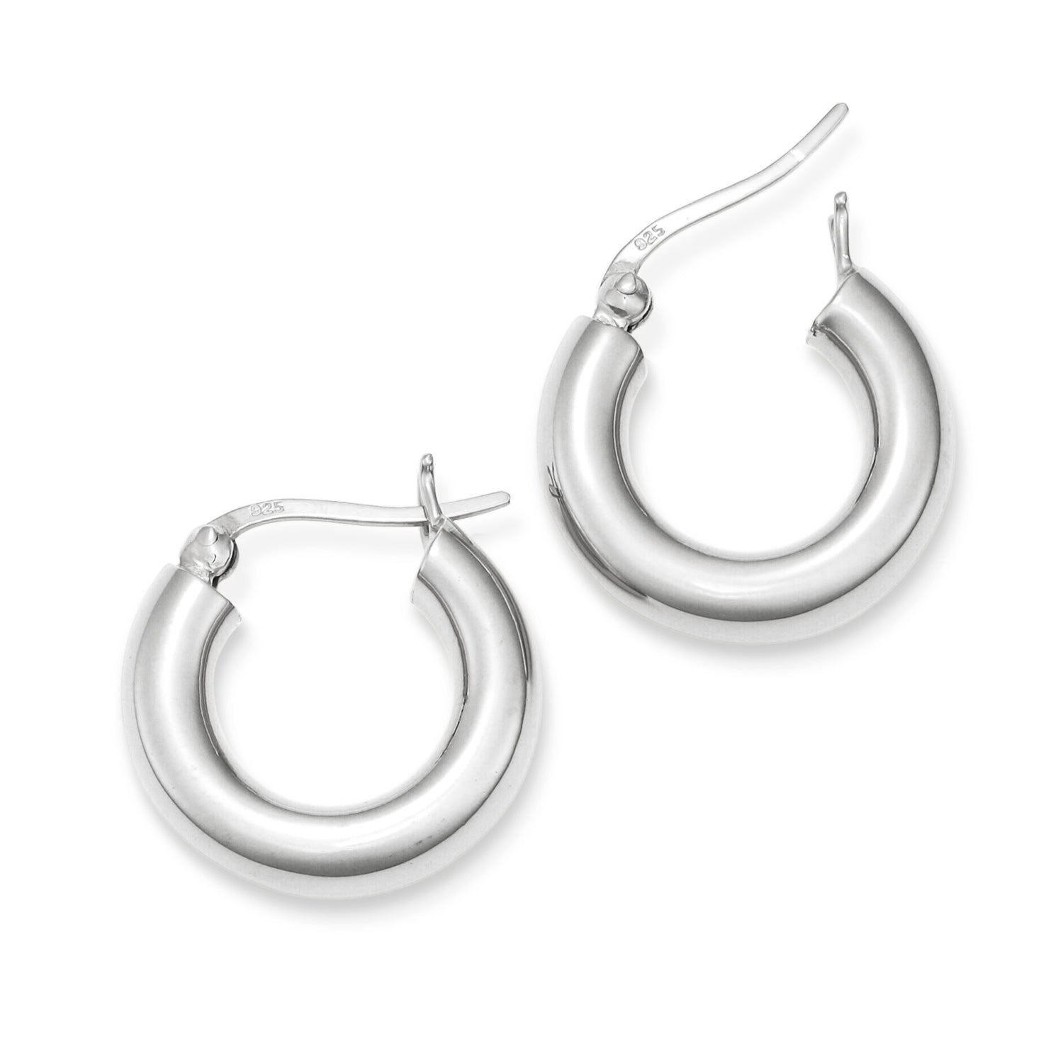 プランプフープピアス l シルバーアクセサリーブランド Aletta Jewelry