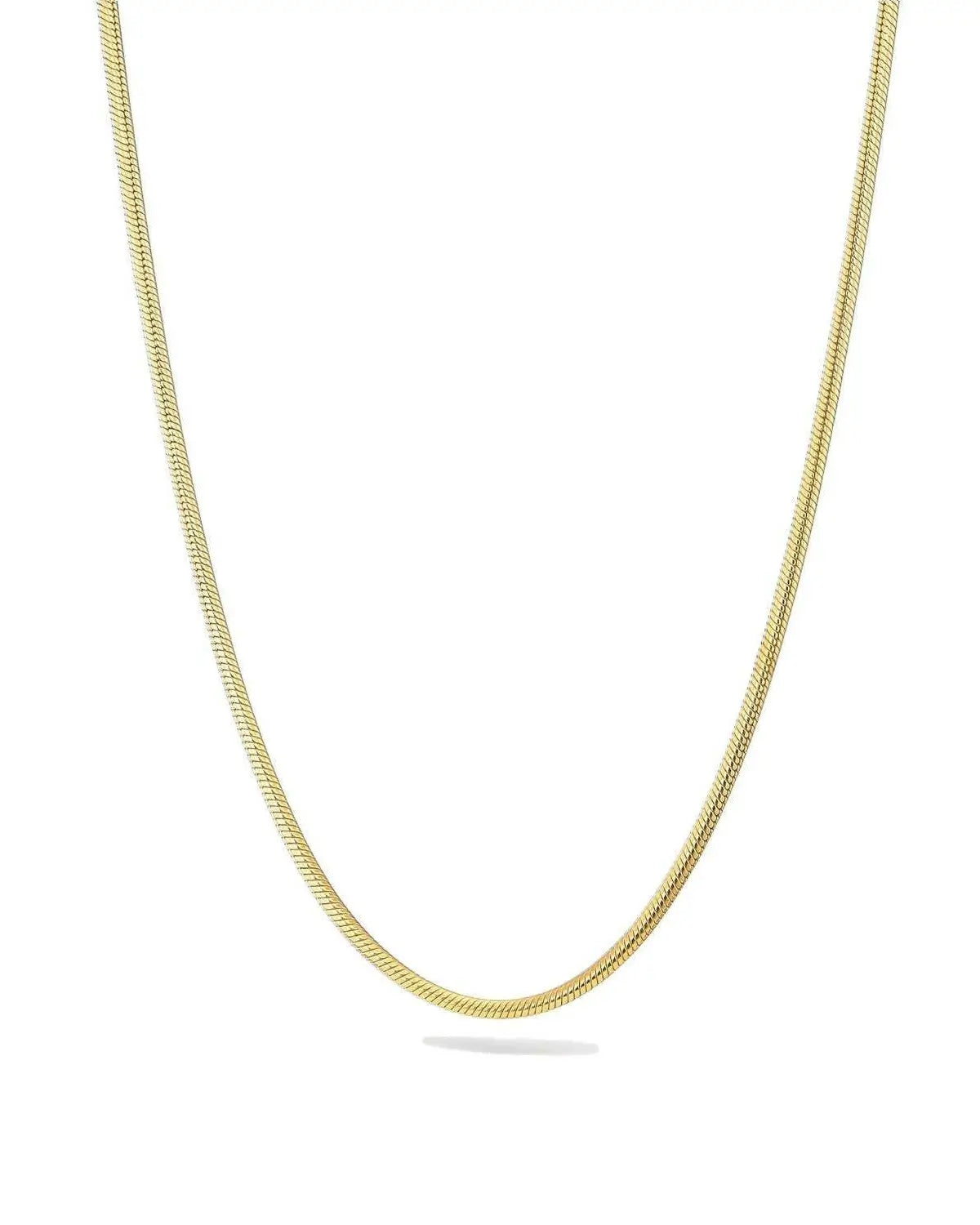 Round snake necklace